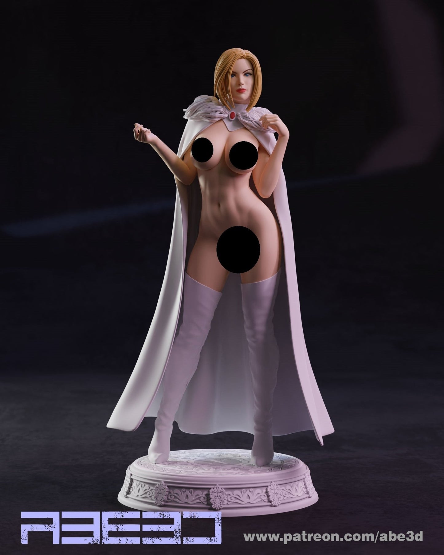 Emma Frost v1 - Abe3D - Dark Forge Arts