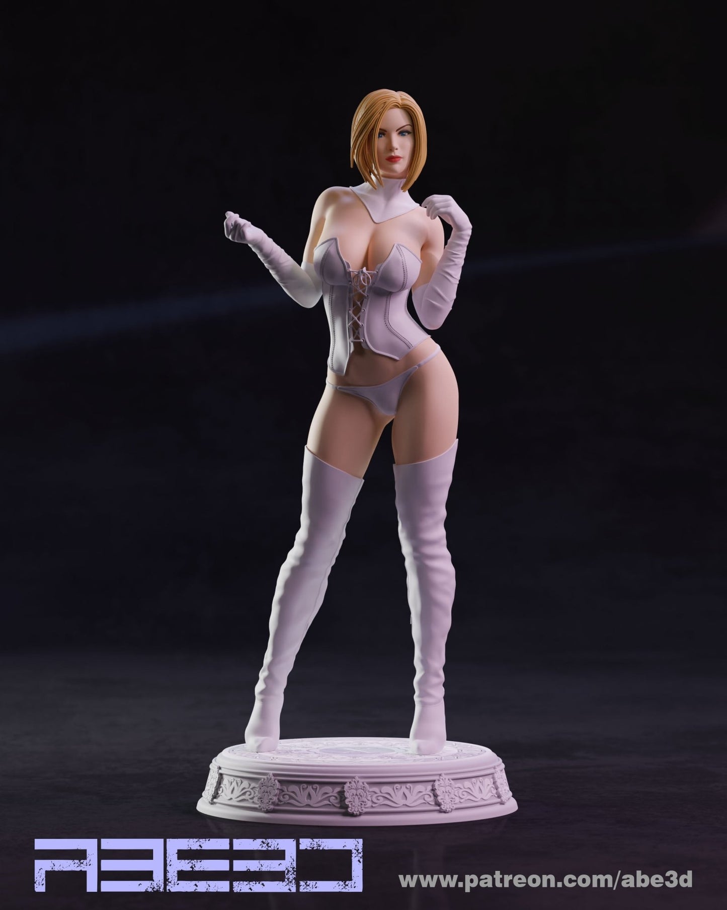 Emma Frost v1 - Abe3D - Dark Forge Arts