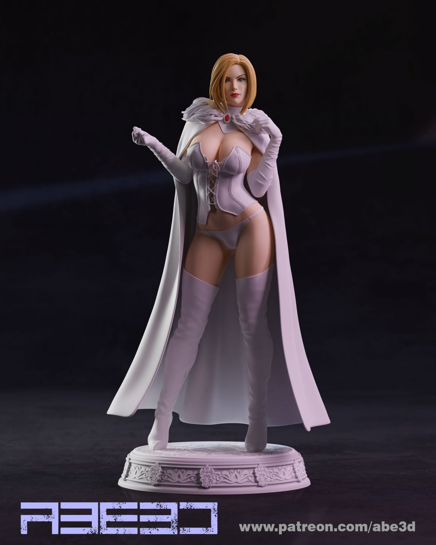 Emma Frost v1 - Abe3D - Dark Forge Arts