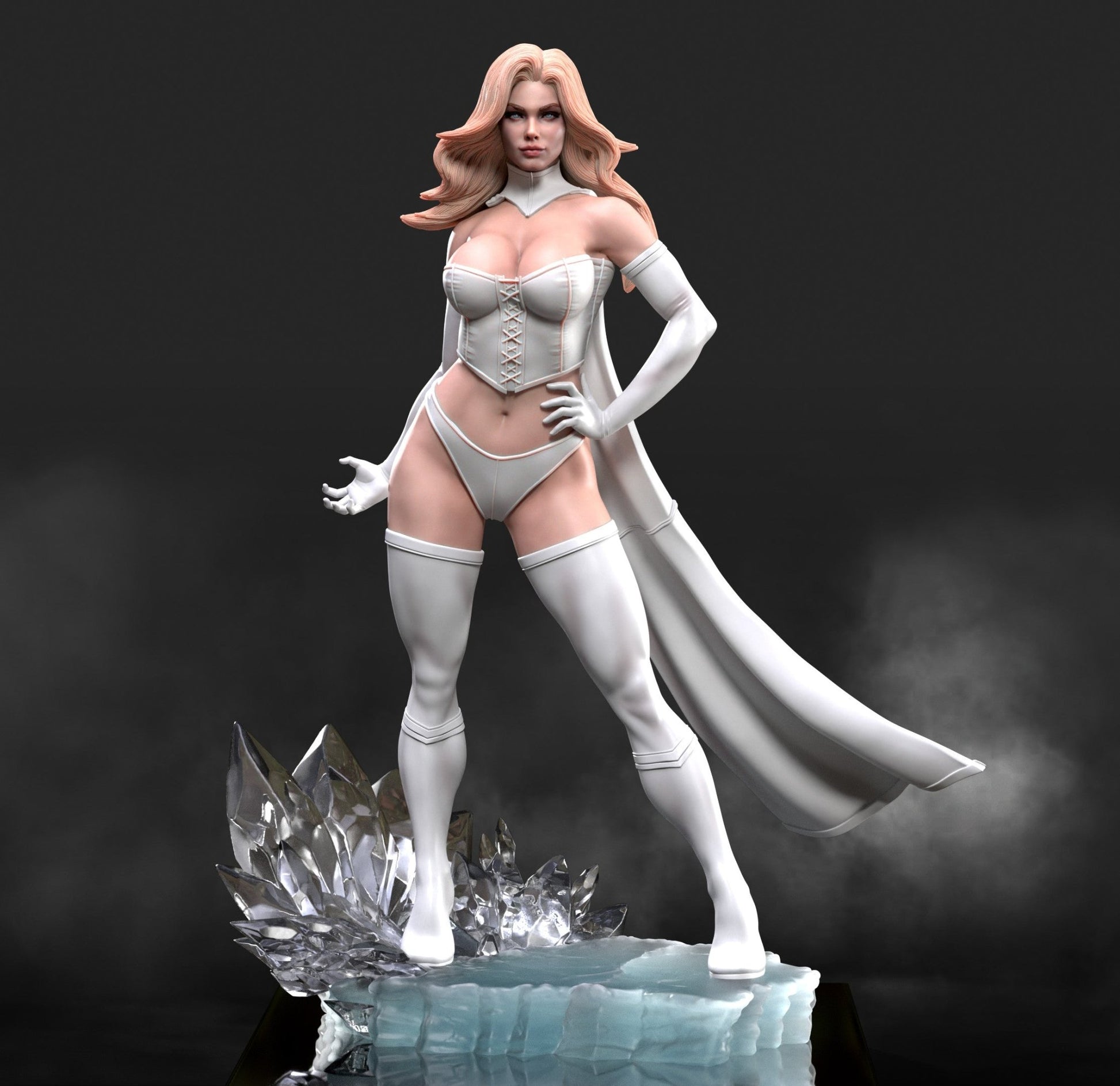Emma Frost v2 - Abe3D - Dark Forge Arts