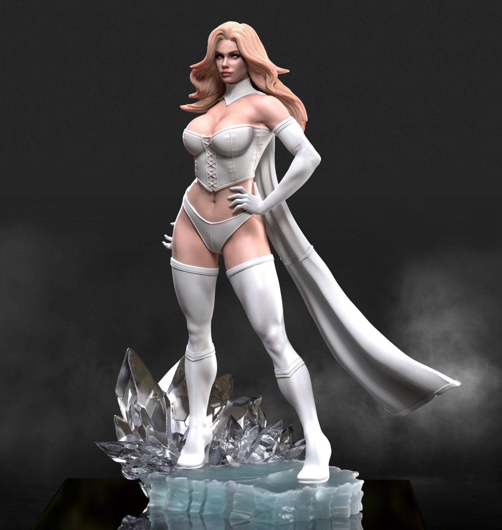 Emma Frost v2 - Abe3D - Dark Forge Arts