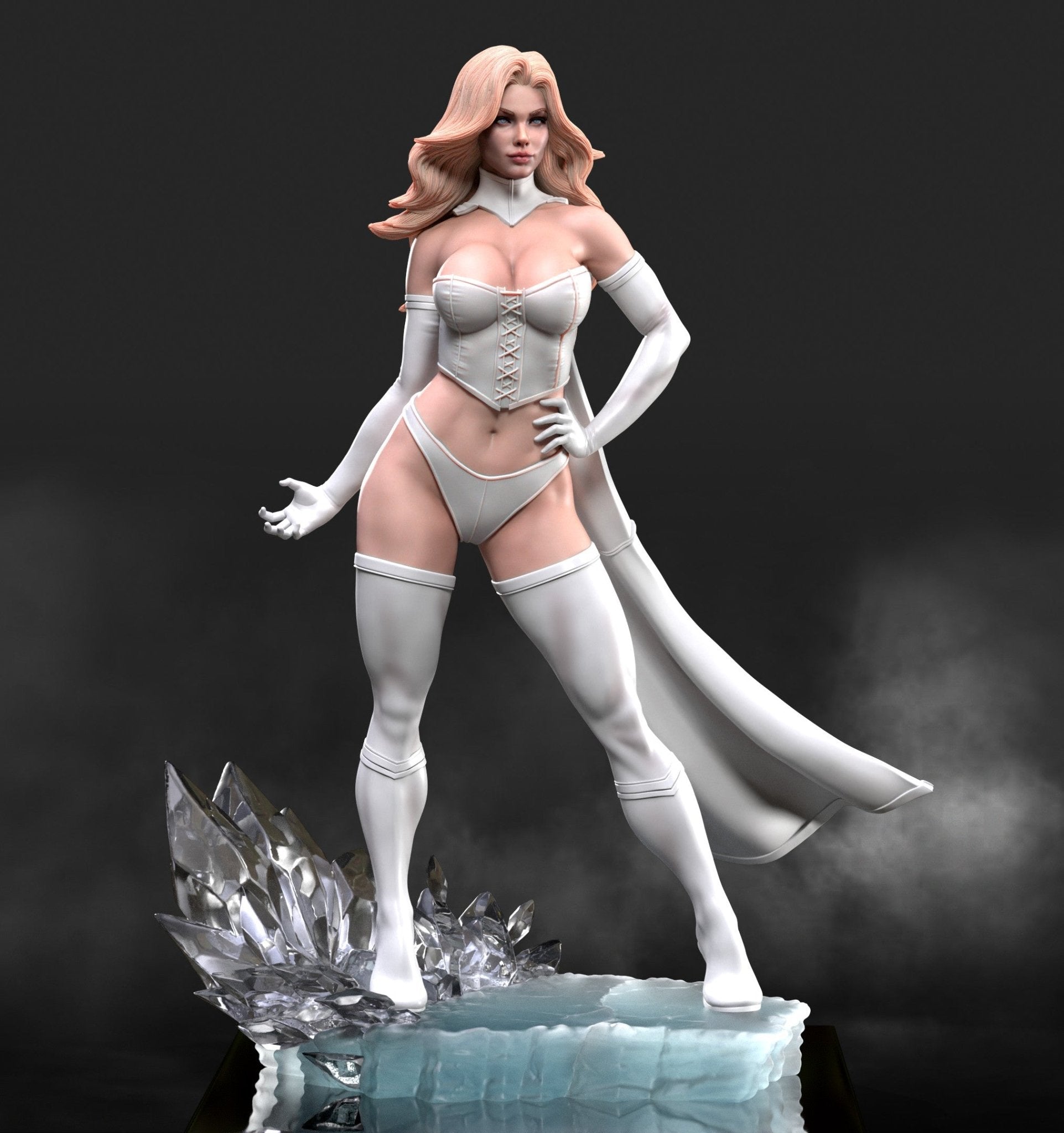 Emma Frost v2 - Abe3D - Dark Forge Arts