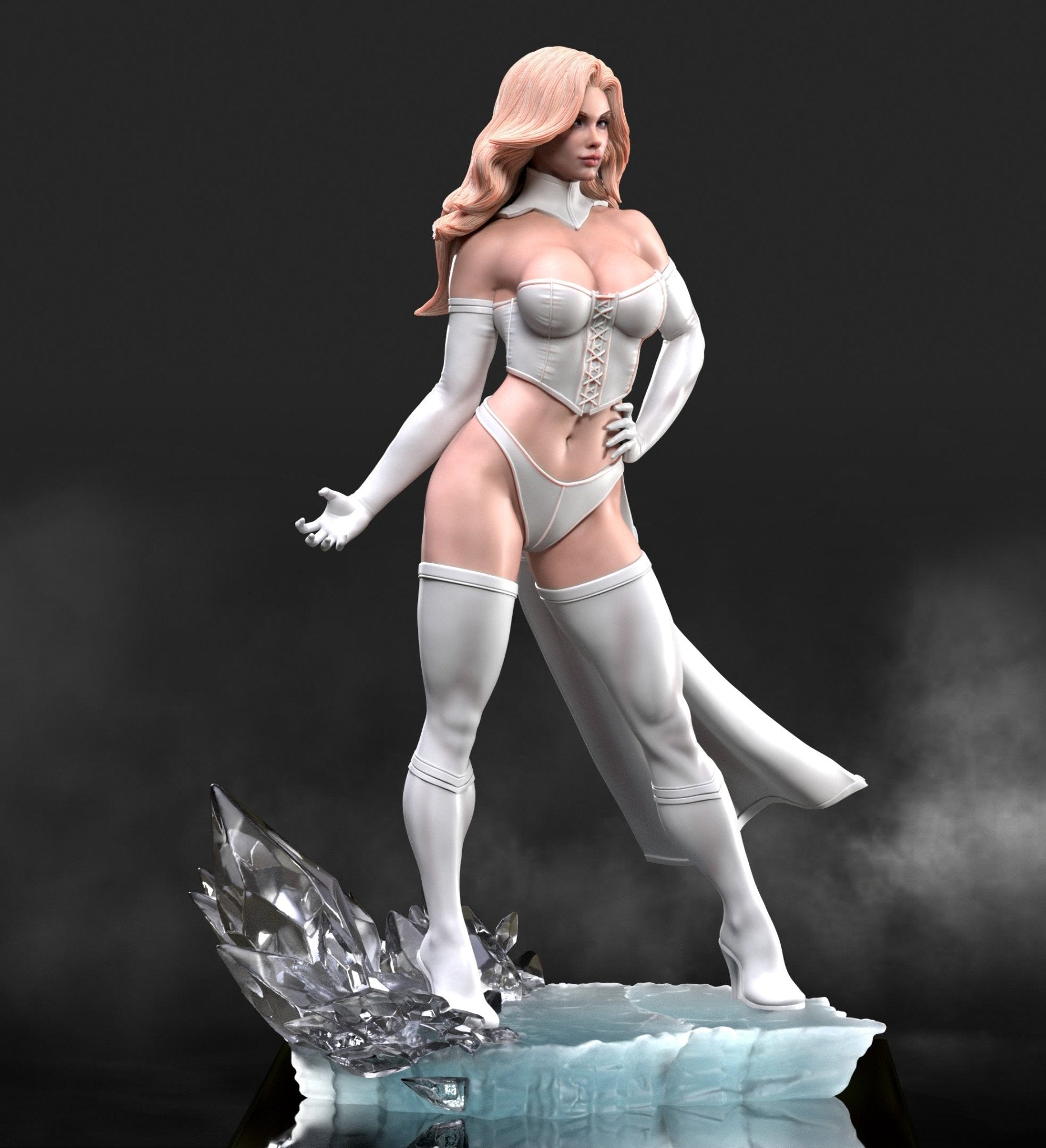 Emma Frost v2 - Abe3D - Dark Forge Arts