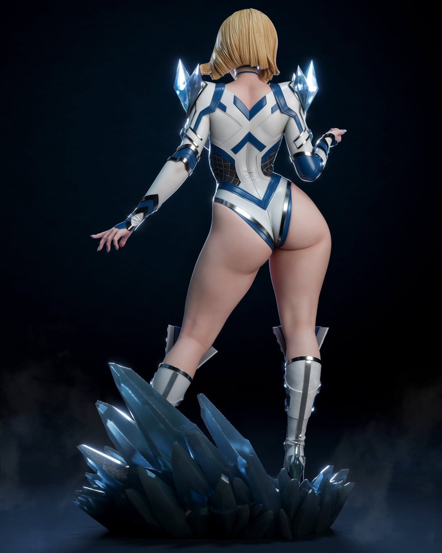 Emma Frost v2 - CA 3D Studios - Dark Forge Arts