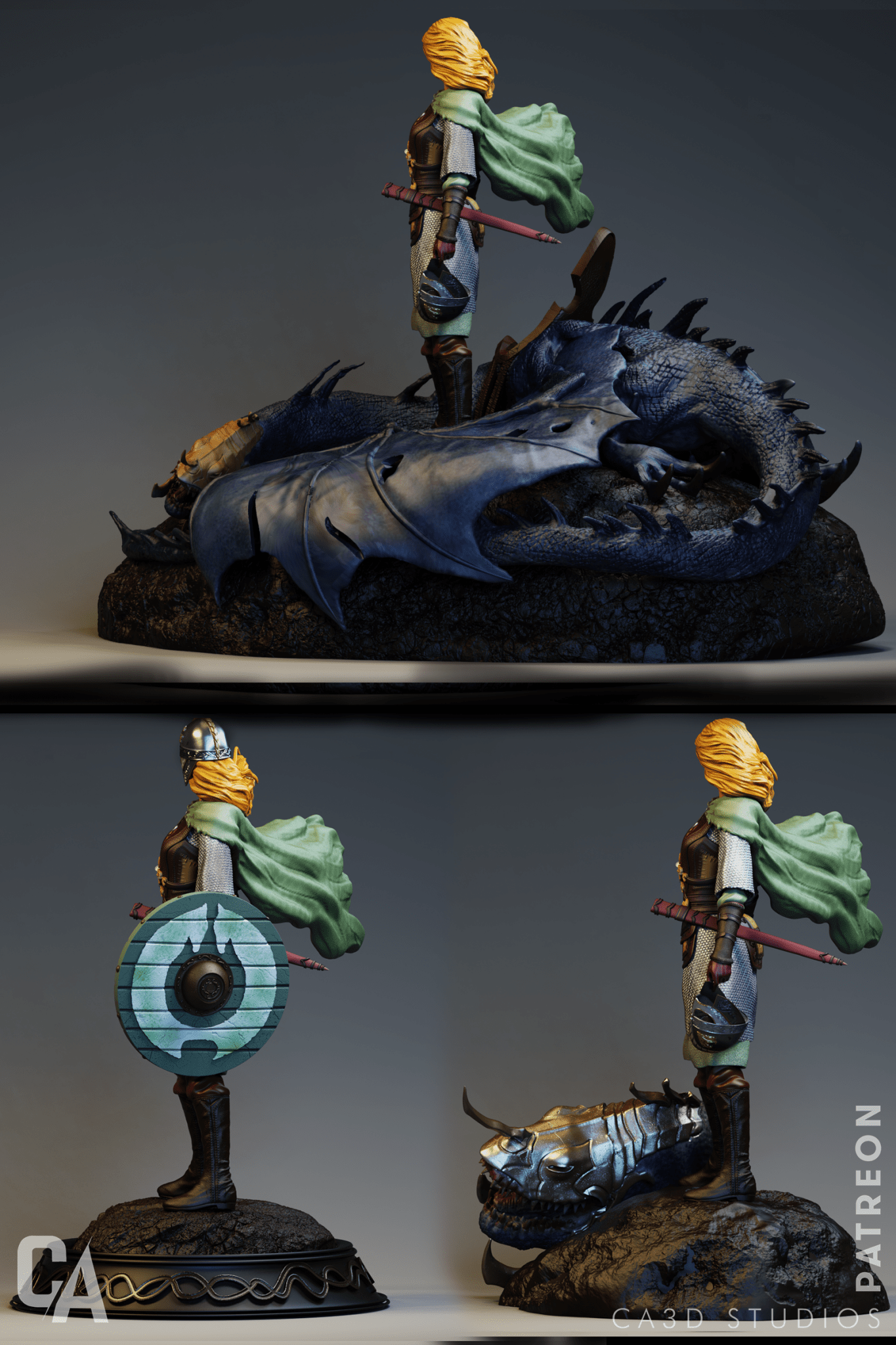 Eowyn - CA 3D Studios - Dark Forge Arts