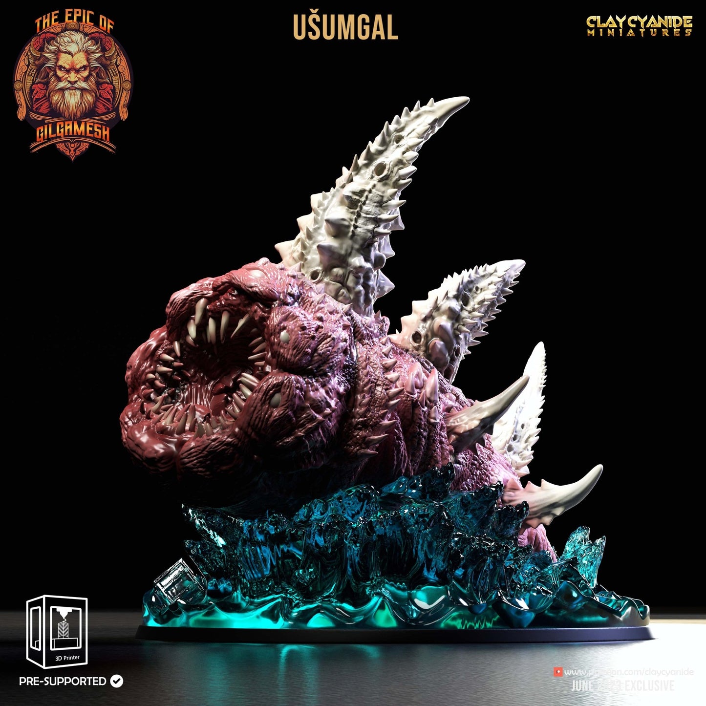 Epic of Gilgamesh - ClayCyanide - Dark Forge Arts