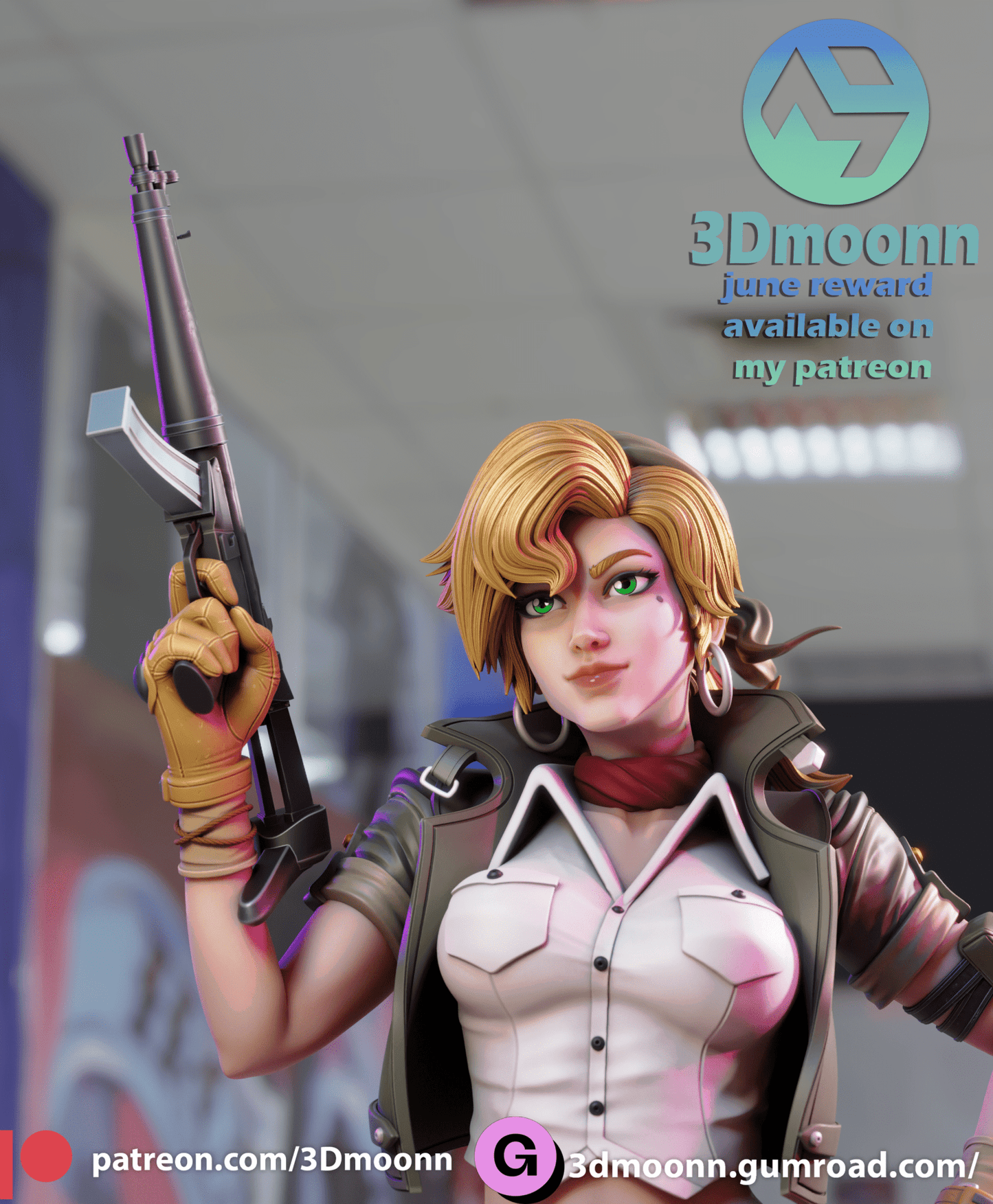 Eri - 3DMoonn - Dark Forge Arts