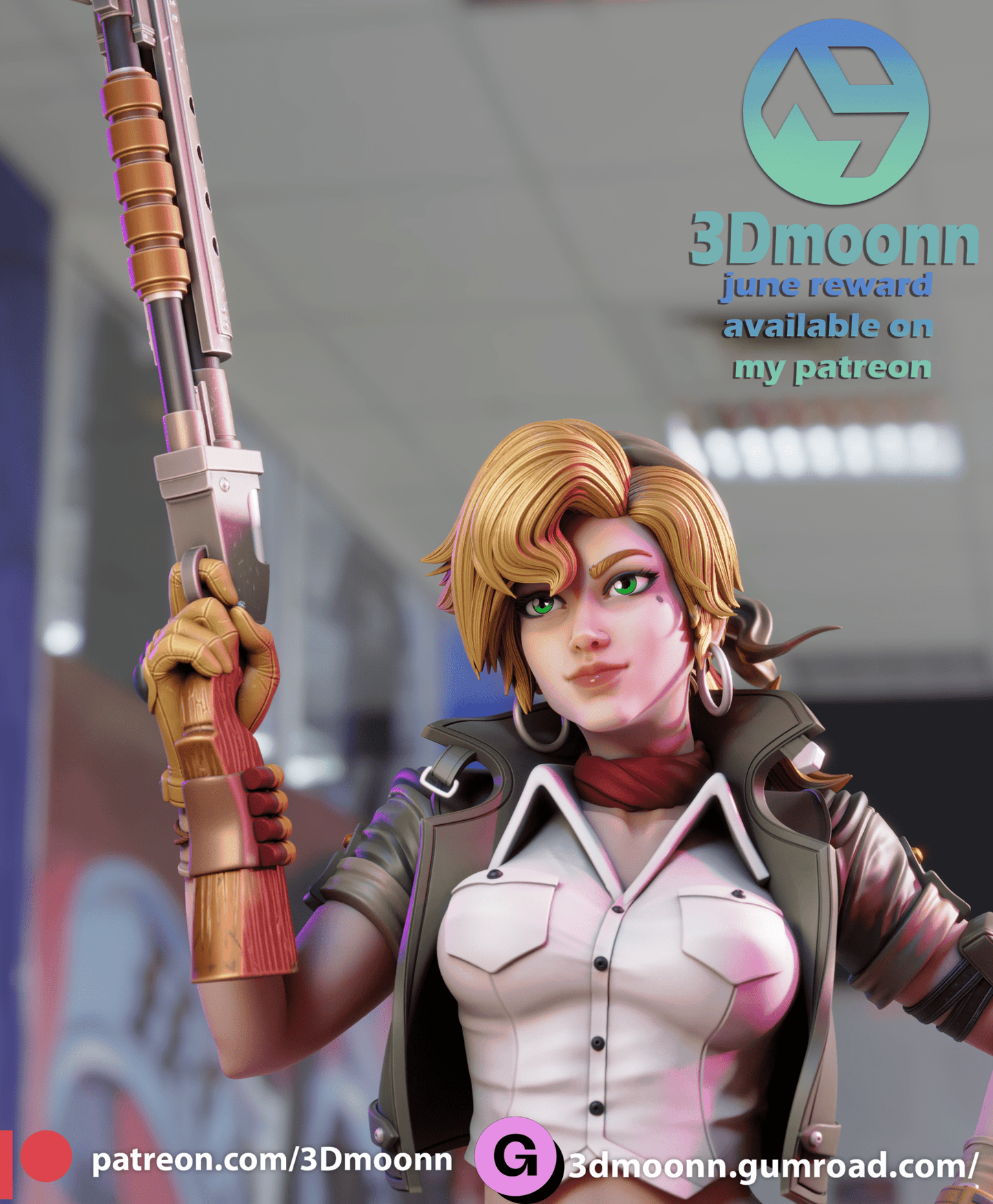 Eri - 3DMoonn - Dark Forge Arts