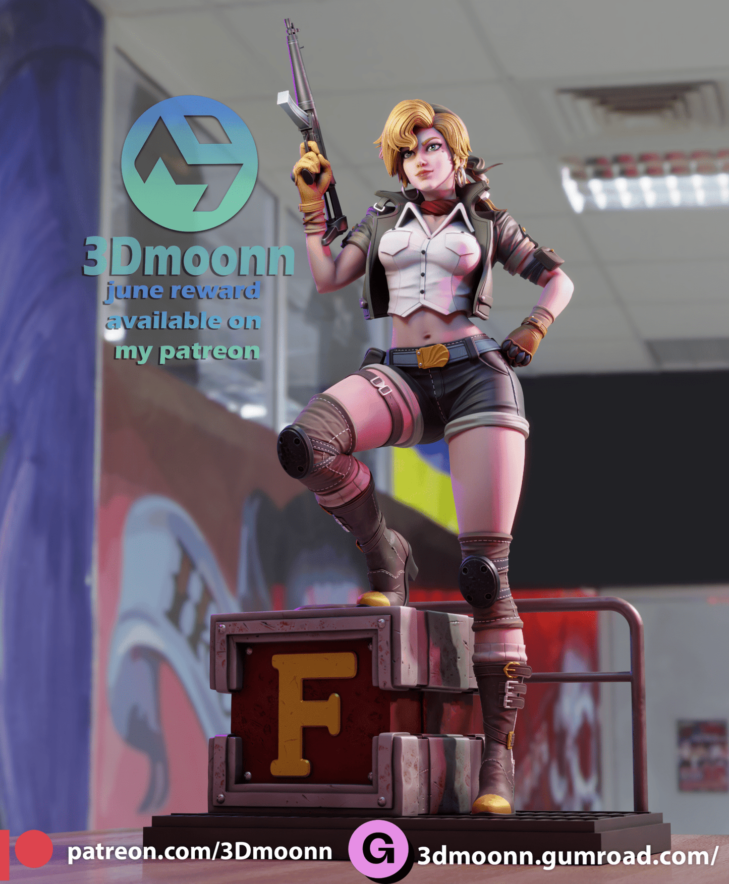 Eri - 3DMoonn - Dark Forge Arts