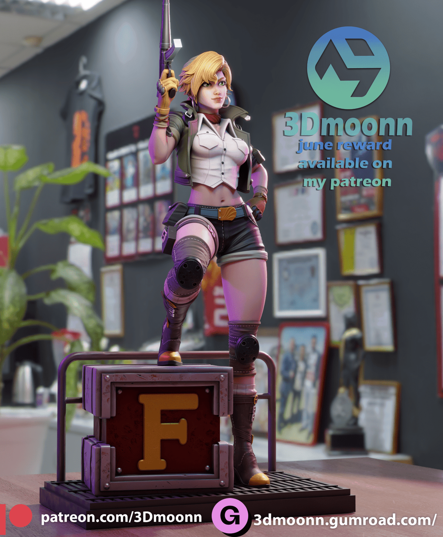 Eri - 3DMoonn - Dark Forge Arts