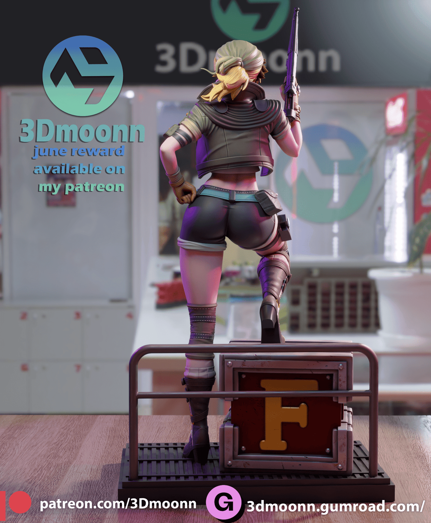 Eri - 3DMoonn - Dark Forge Arts