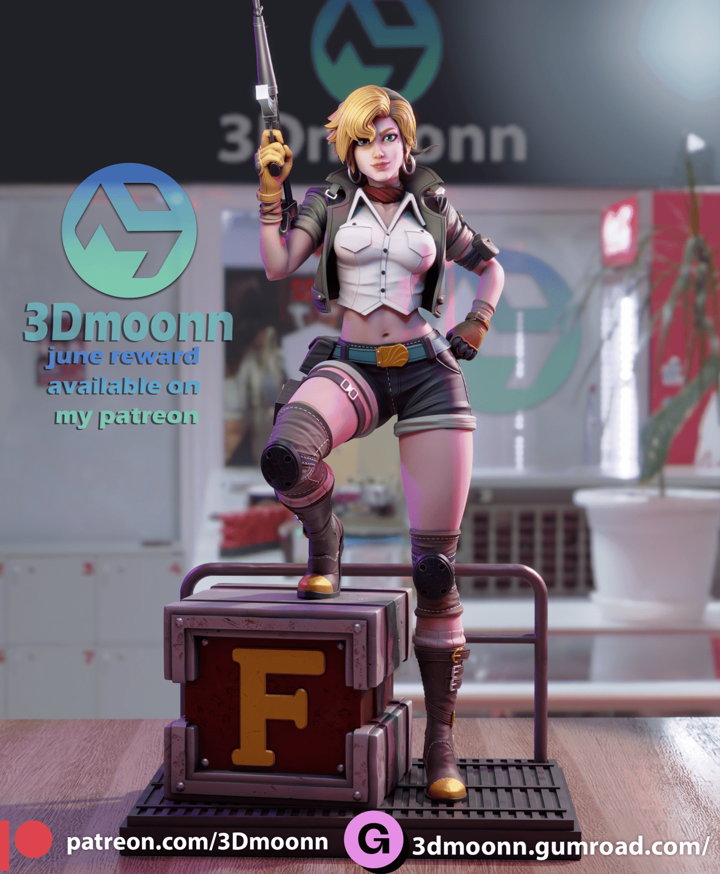 Eri - 3DMoonn - Dark Forge Arts