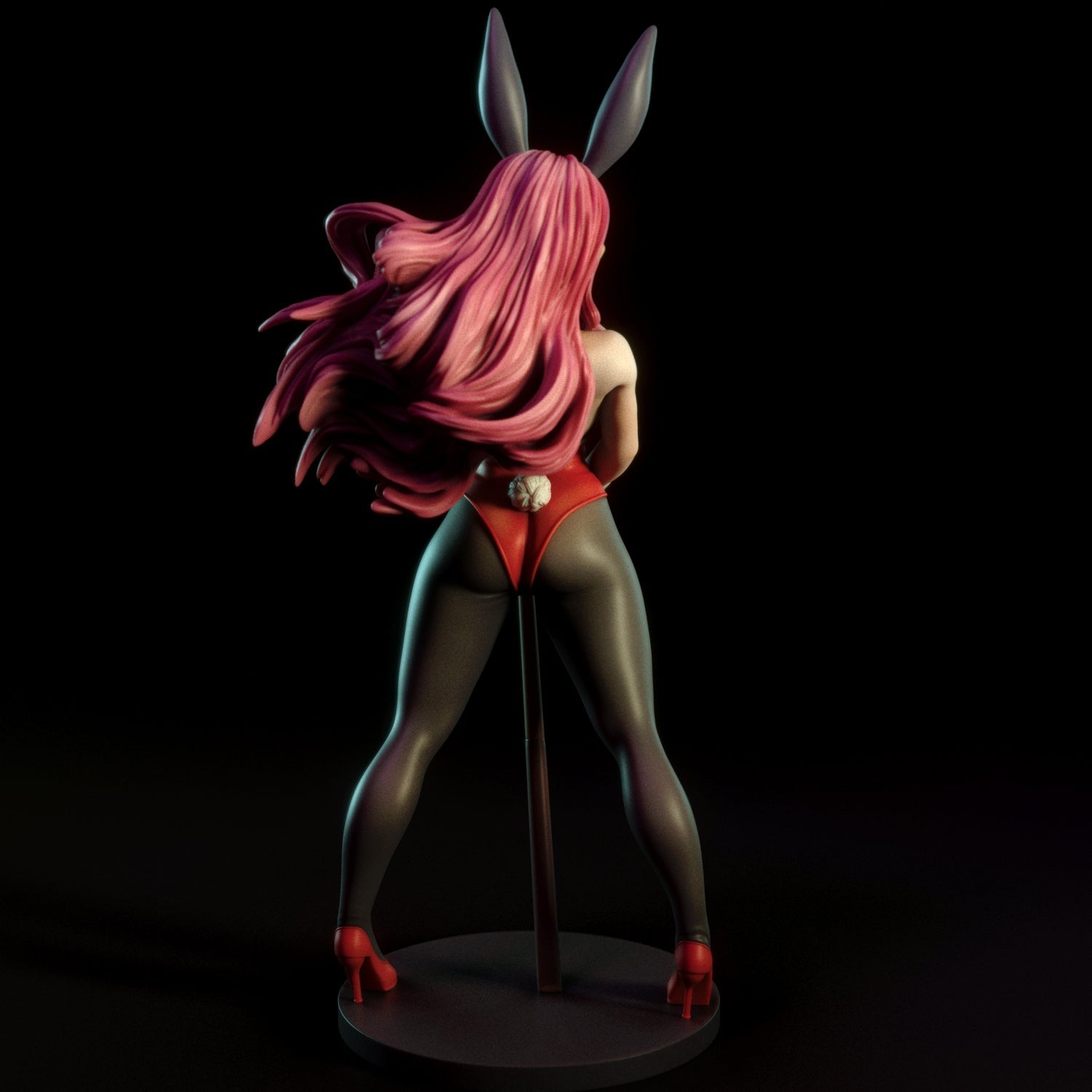 Erza Scarlet Bunny - Torrida Minis - Dark Forge Arts