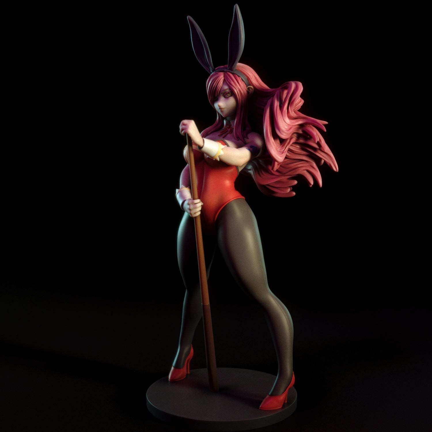 Erza Scarlet Bunny - Torrida Minis - Dark Forge Arts