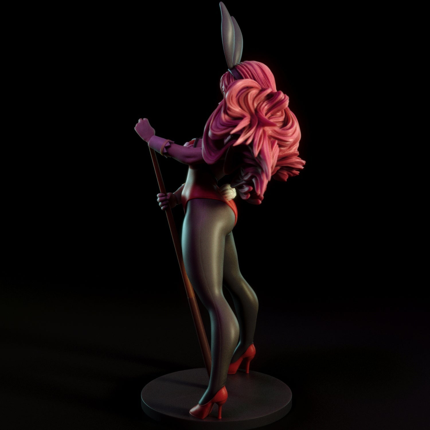 Erza Scarlet Bunny - Torrida Minis - Dark Forge Arts