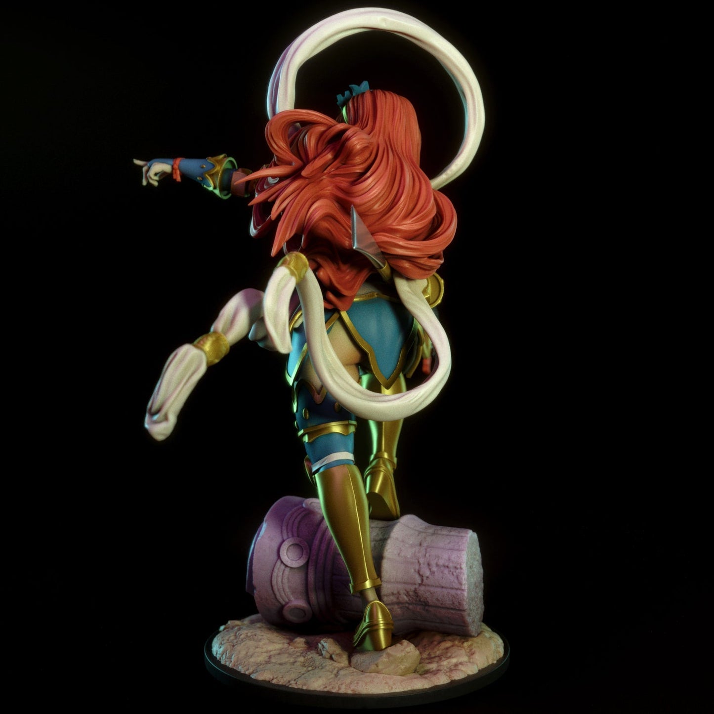 Erza Scarlet Nakagami - Torrida Minis - Dark Forge Arts