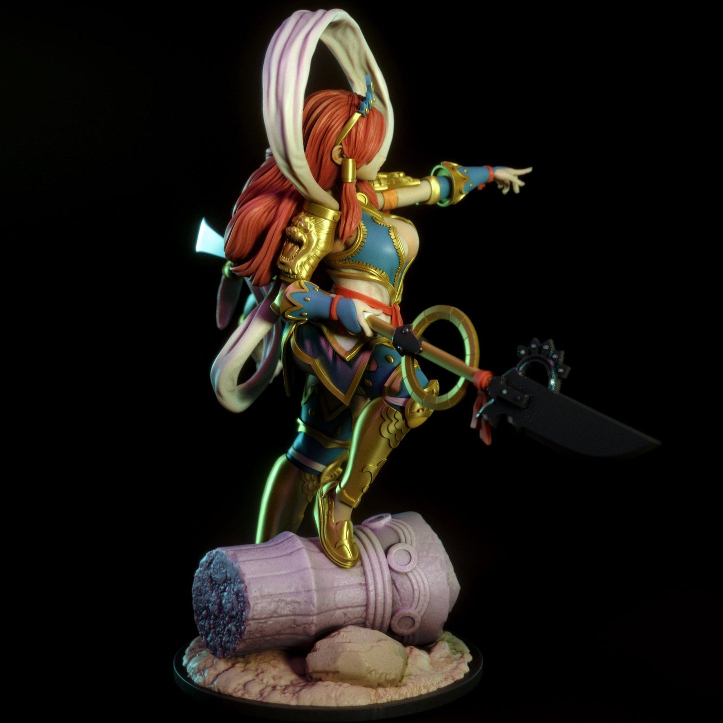 Erza Scarlet Nakagami - Torrida Minis - Dark Forge Arts