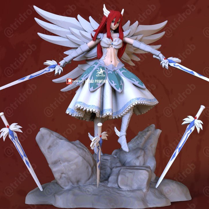 Erza Scarlet - OXO3D - Dark Forge Arts