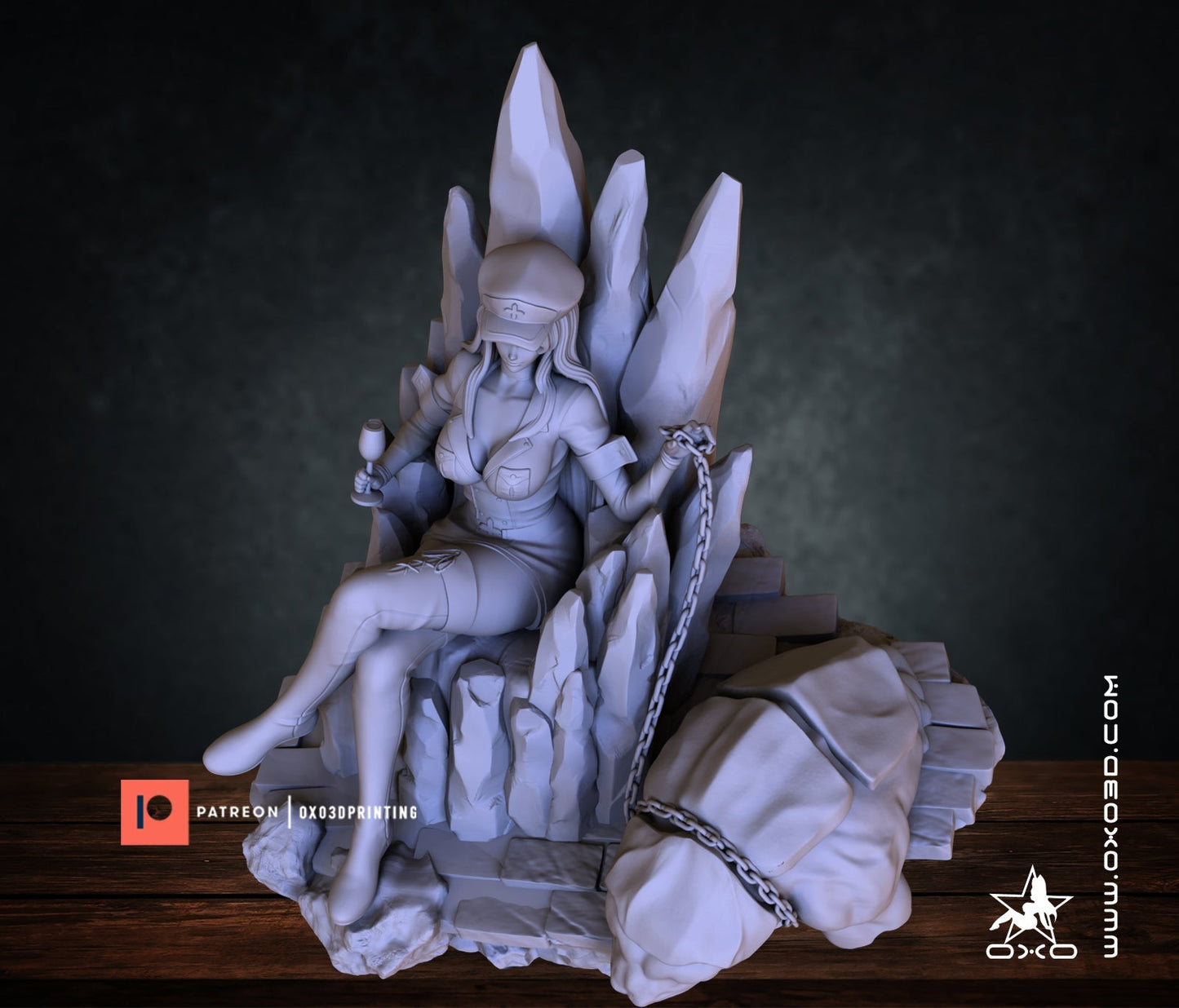 Esdeath - OXO3D - Dark Forge Arts