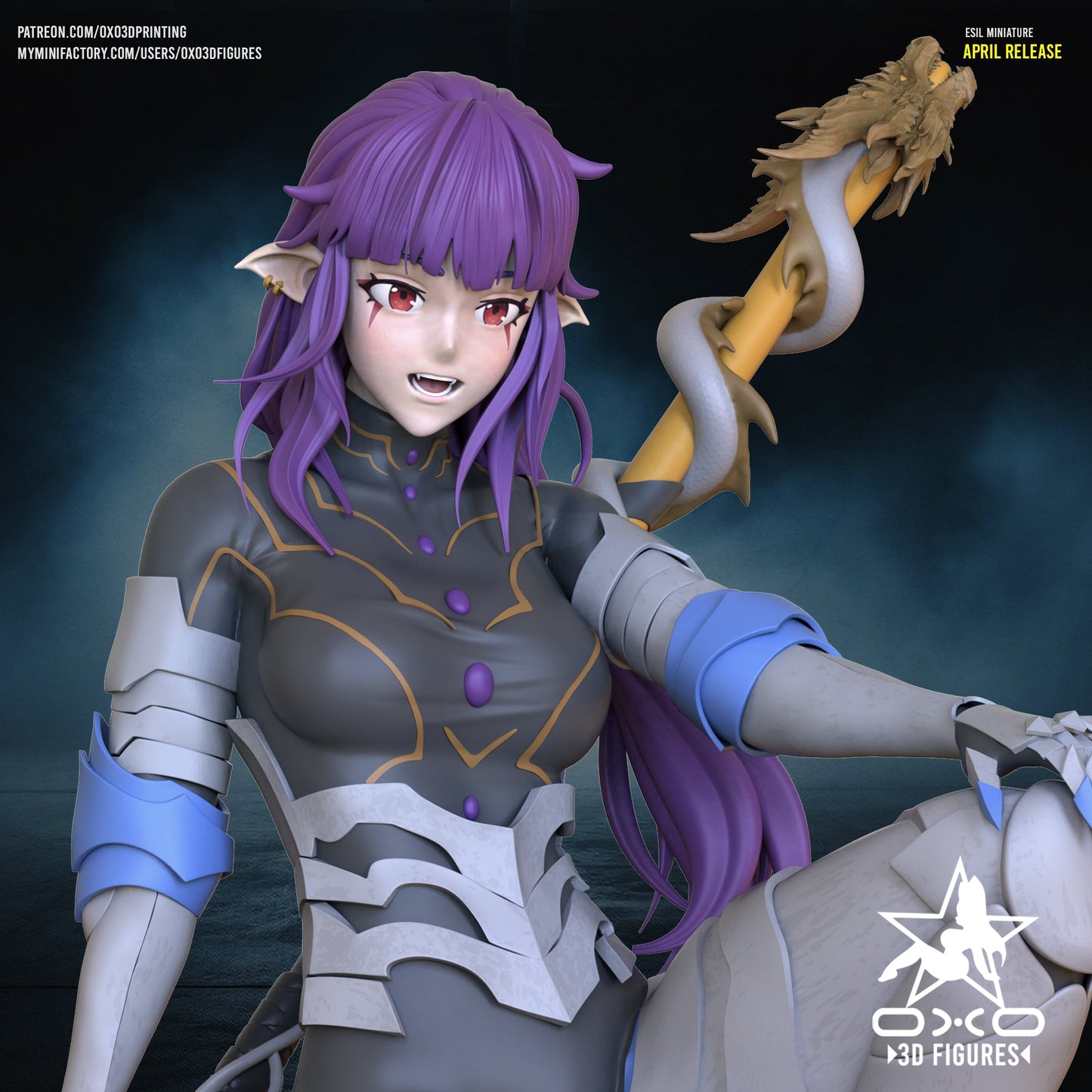 Esil - OXO3D - Dark Forge Arts