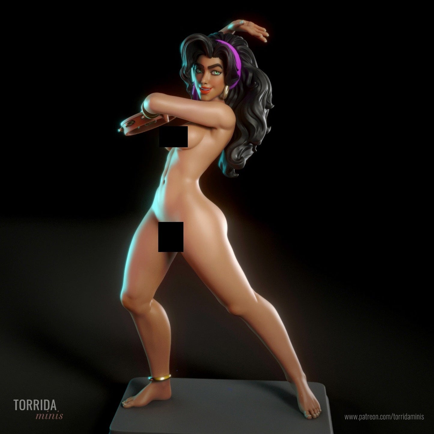 Esmeralda - Torrida Minis - Dark Forge Arts