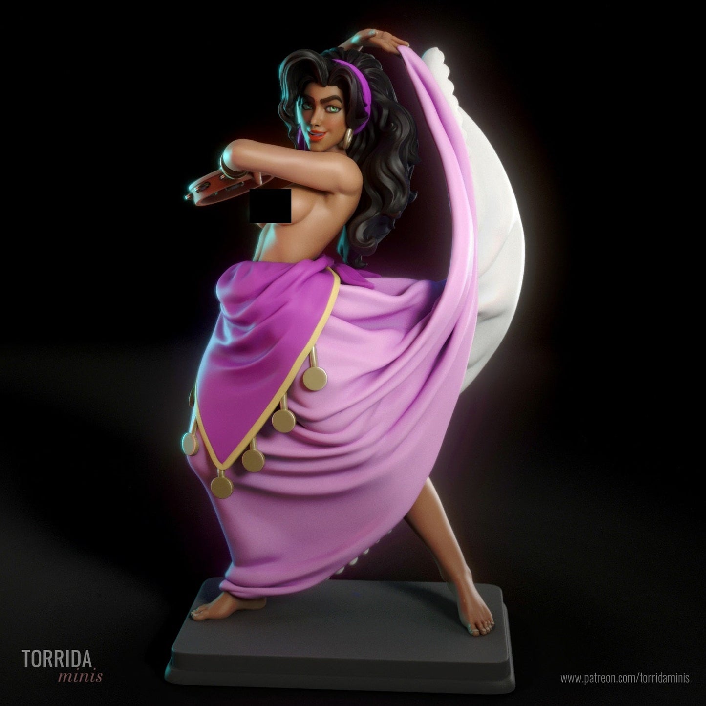 Esmeralda - Torrida Minis - Dark Forge Arts