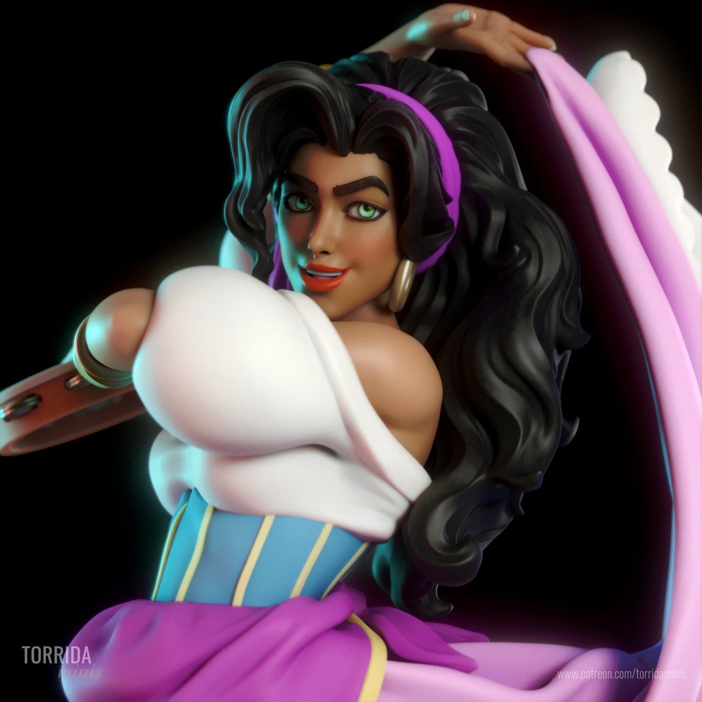 Esmeralda - Torrida Minis - Dark Forge Arts