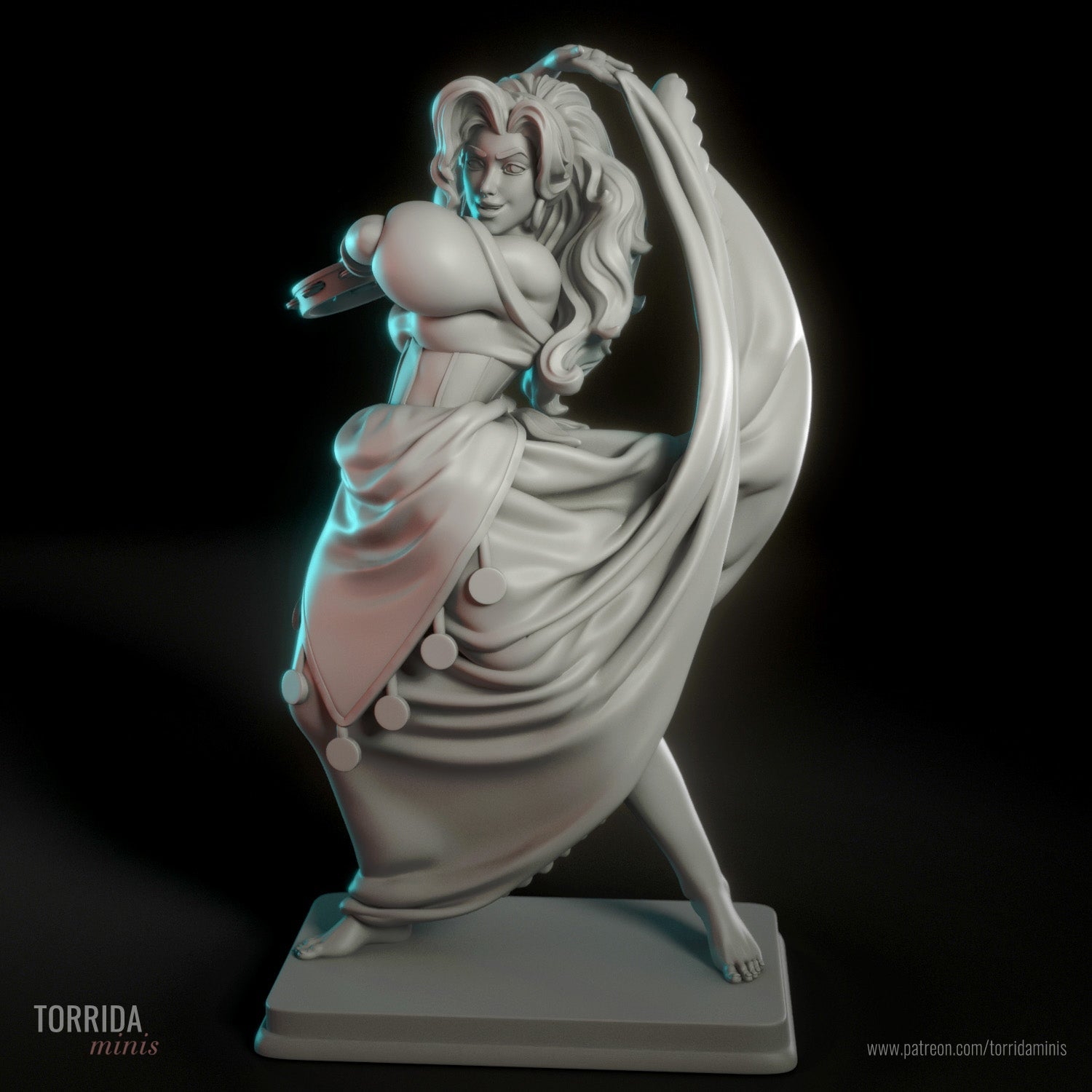 Esmeralda - Torrida Minis - Dark Forge Arts