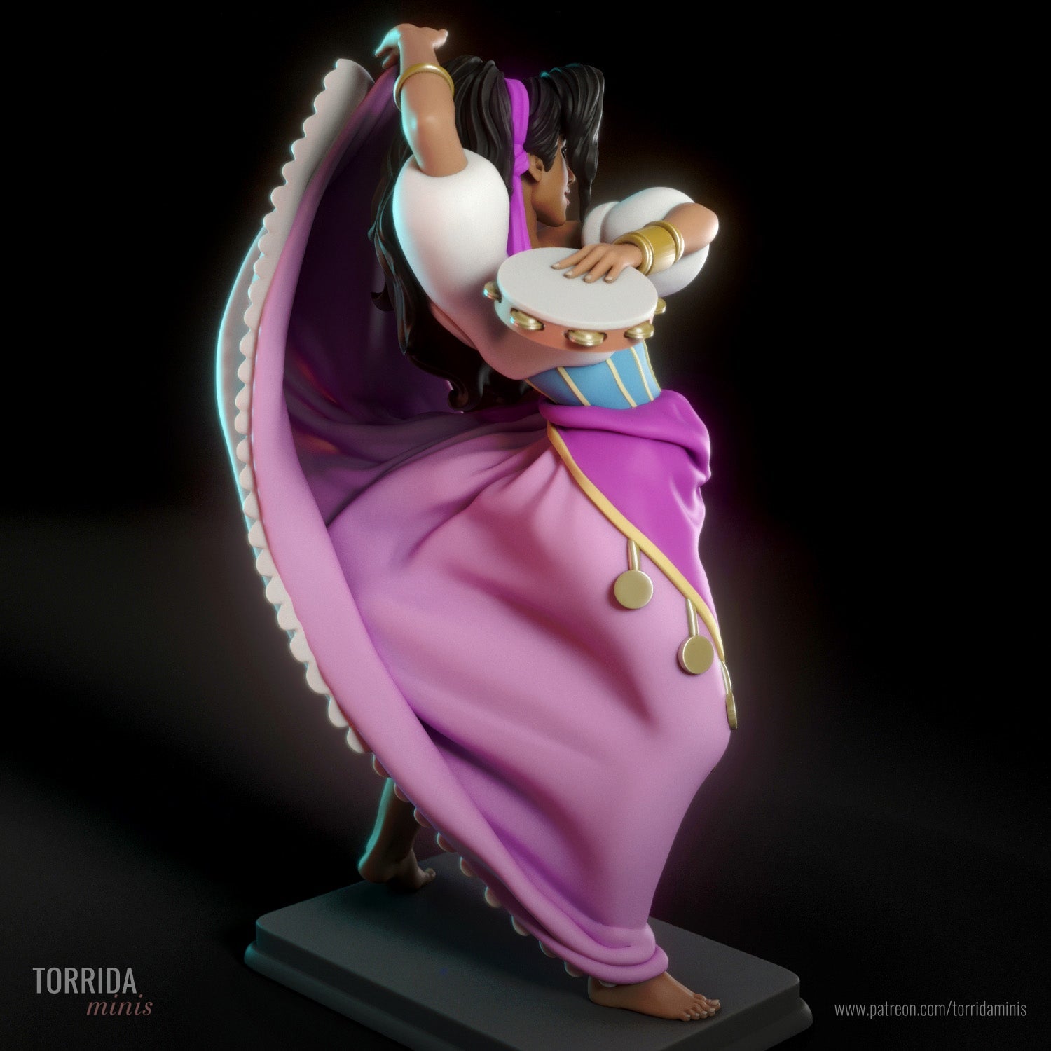 Esmeralda - Torrida Minis - Dark Forge Arts