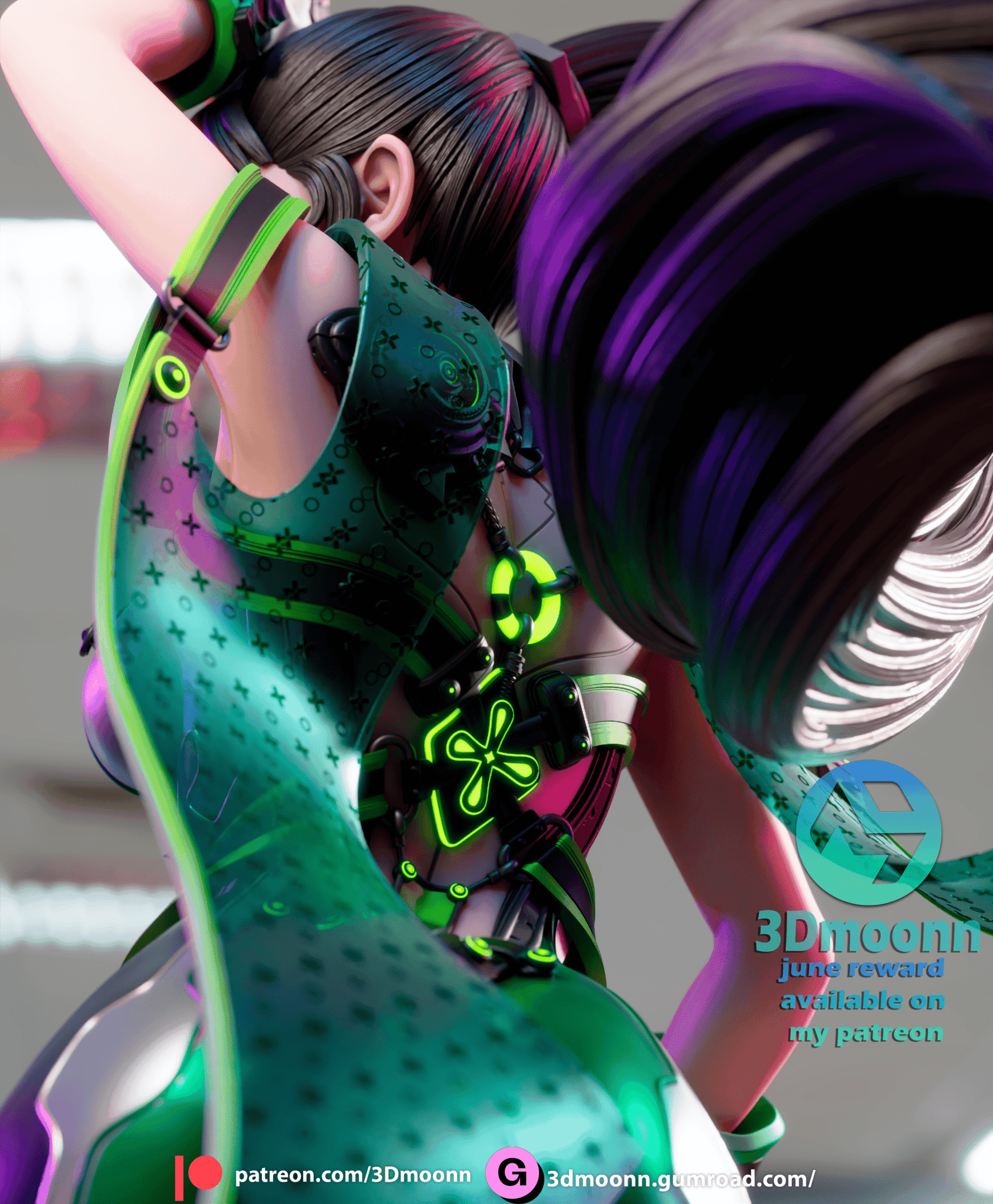 Eve Stellar Blade - 3DMoonn - Dark Forge Arts