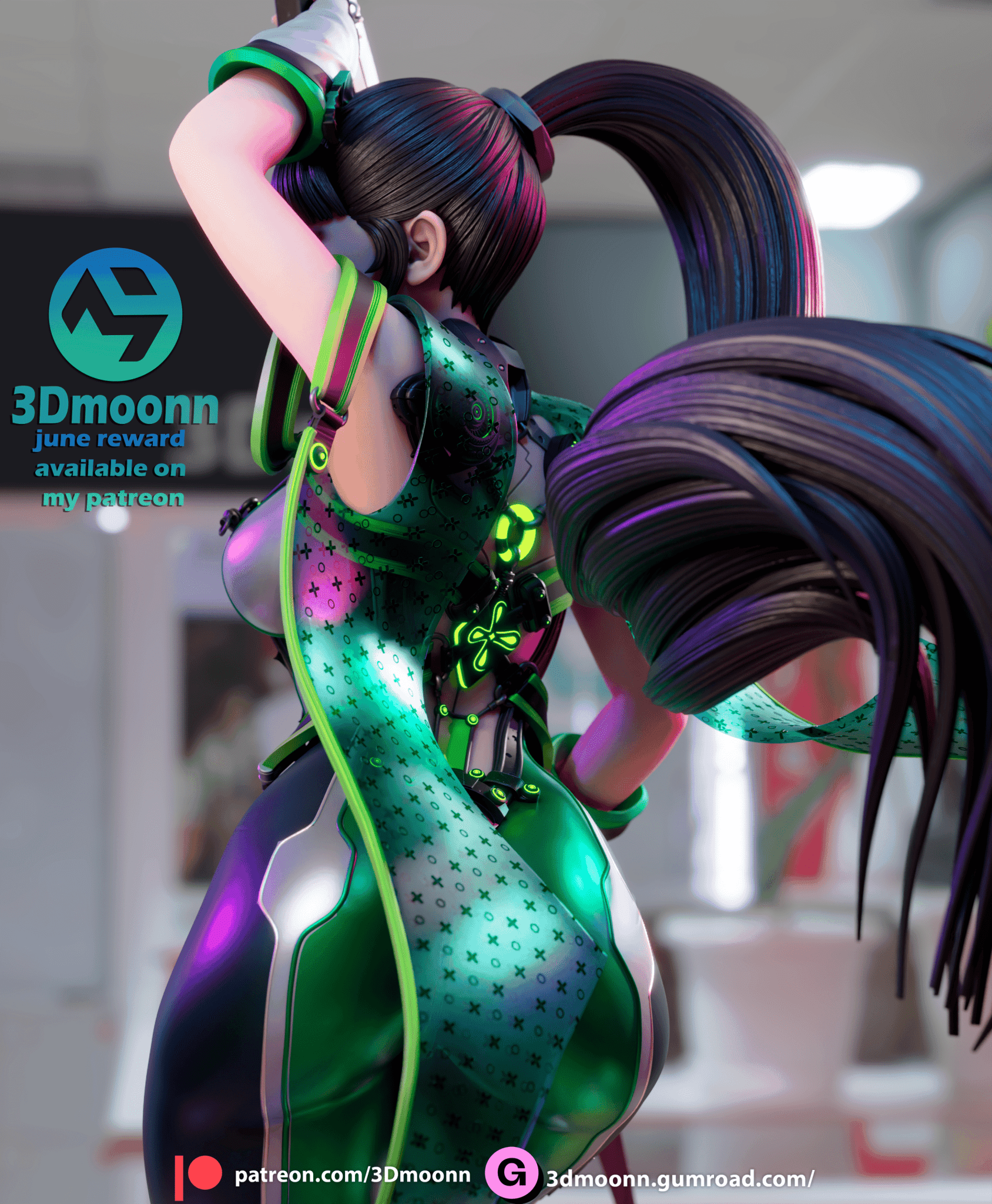 Eve Stellar Blade - 3DMoonn - Dark Forge Arts