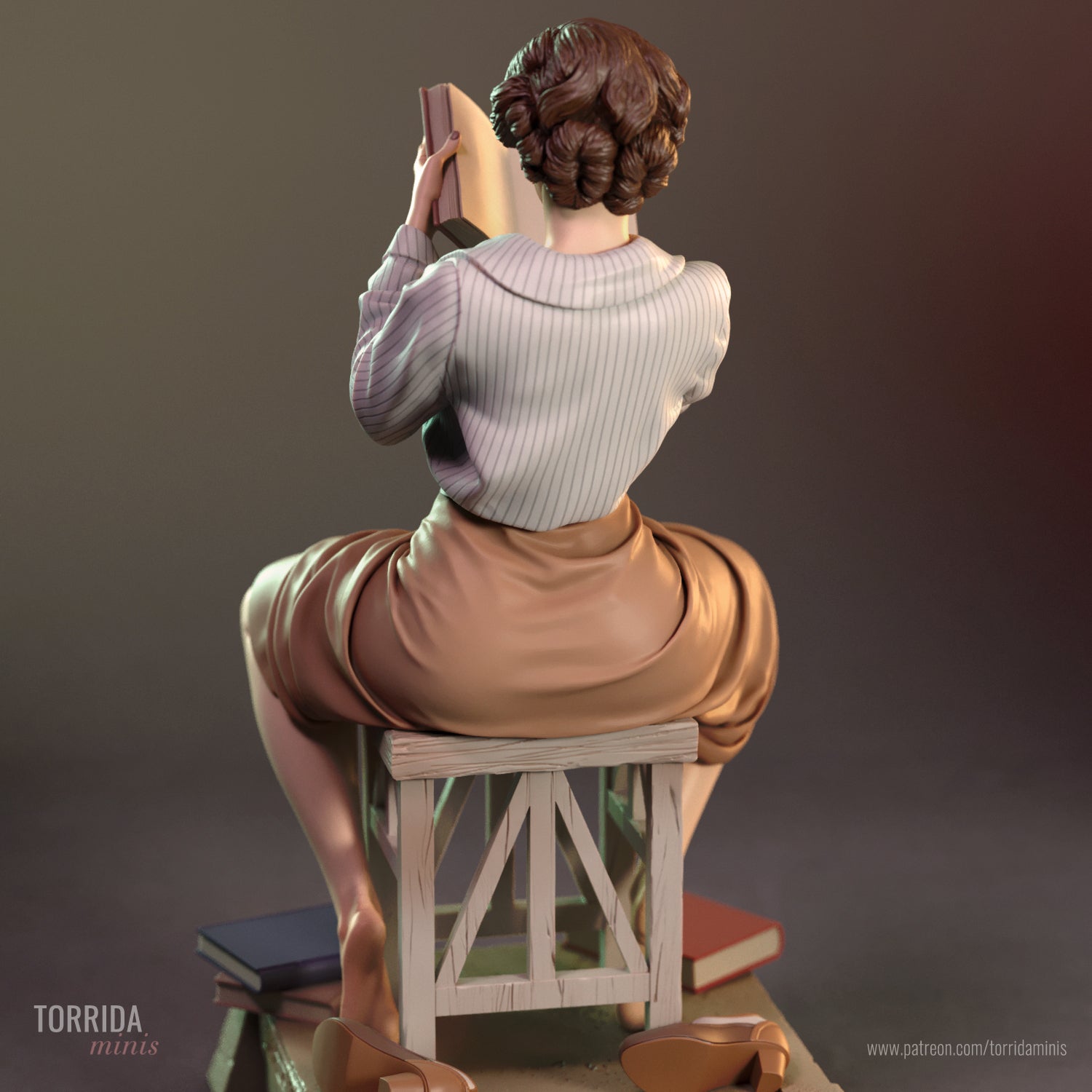 Evelyn O'Connell - Torrida Minis - Dark Forge Arts