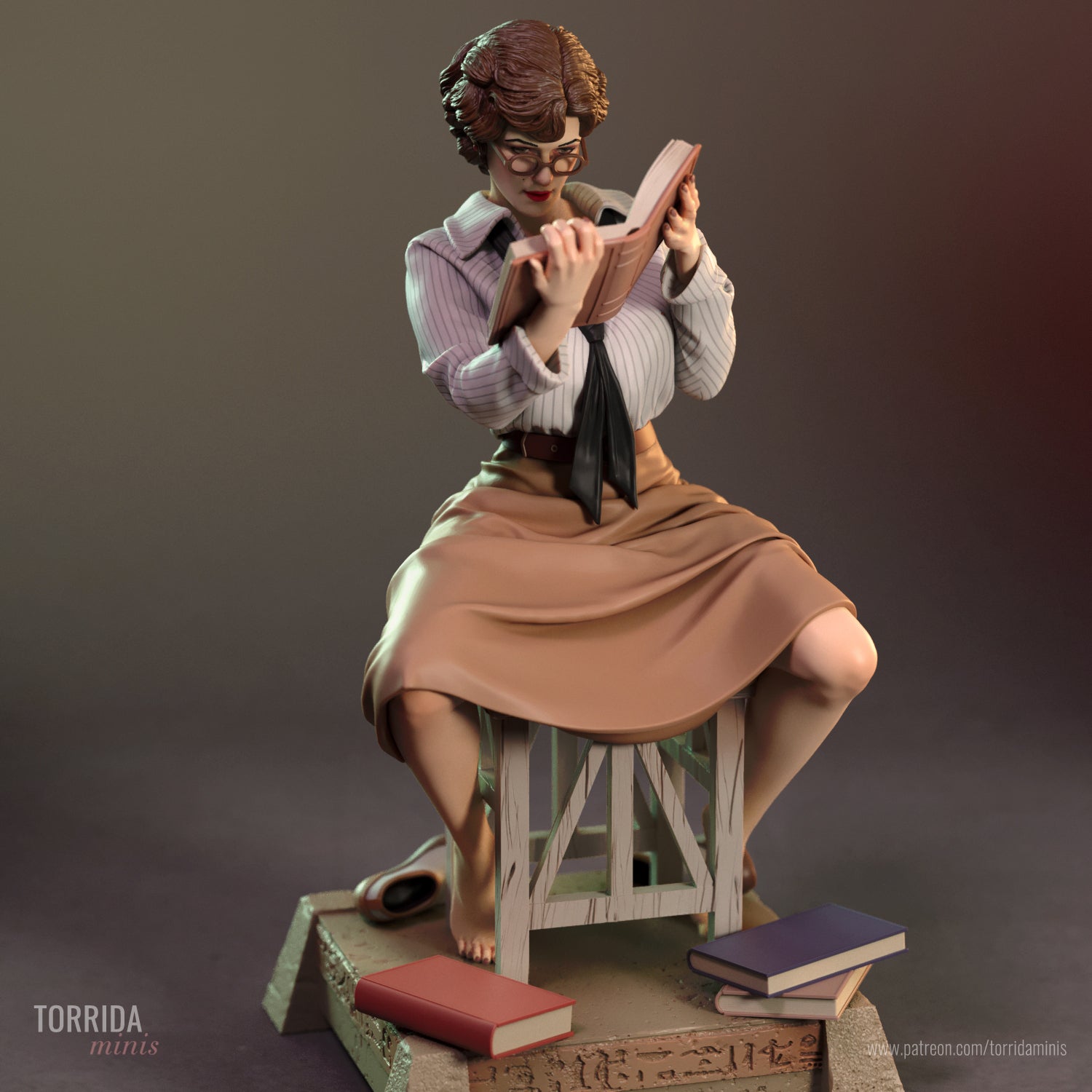 Evelyn O'Connell - Torrida Minis - Dark Forge Arts