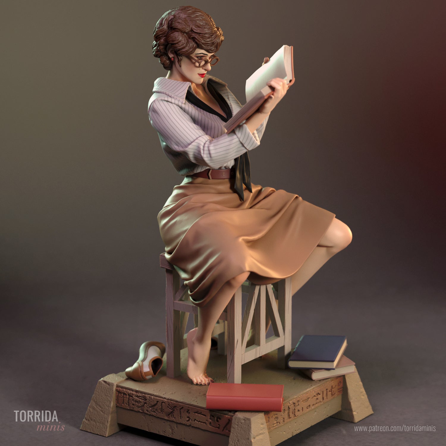 Evelyn O'Connell - Torrida Minis - Dark Forge Arts