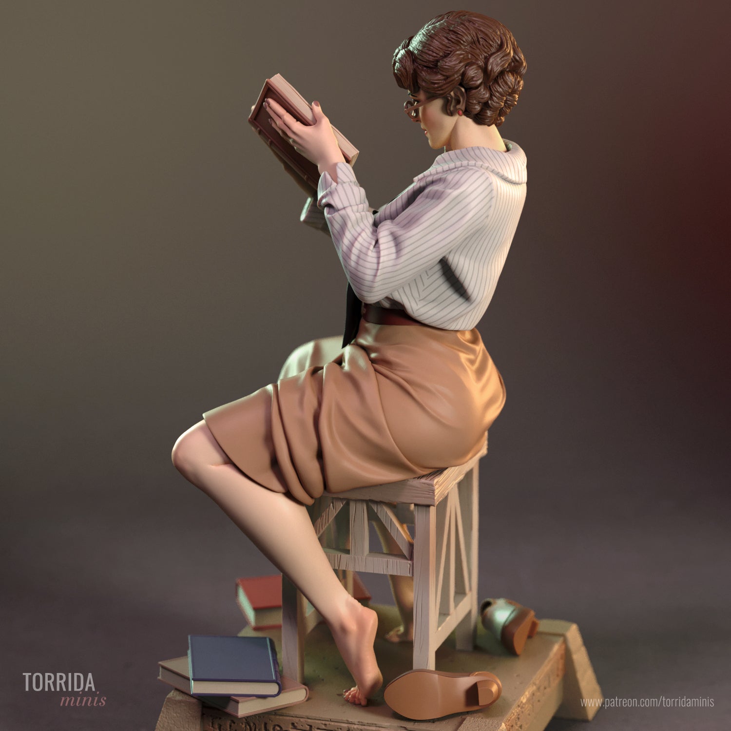 Evelyn O'Connell - Torrida Minis - Dark Forge Arts