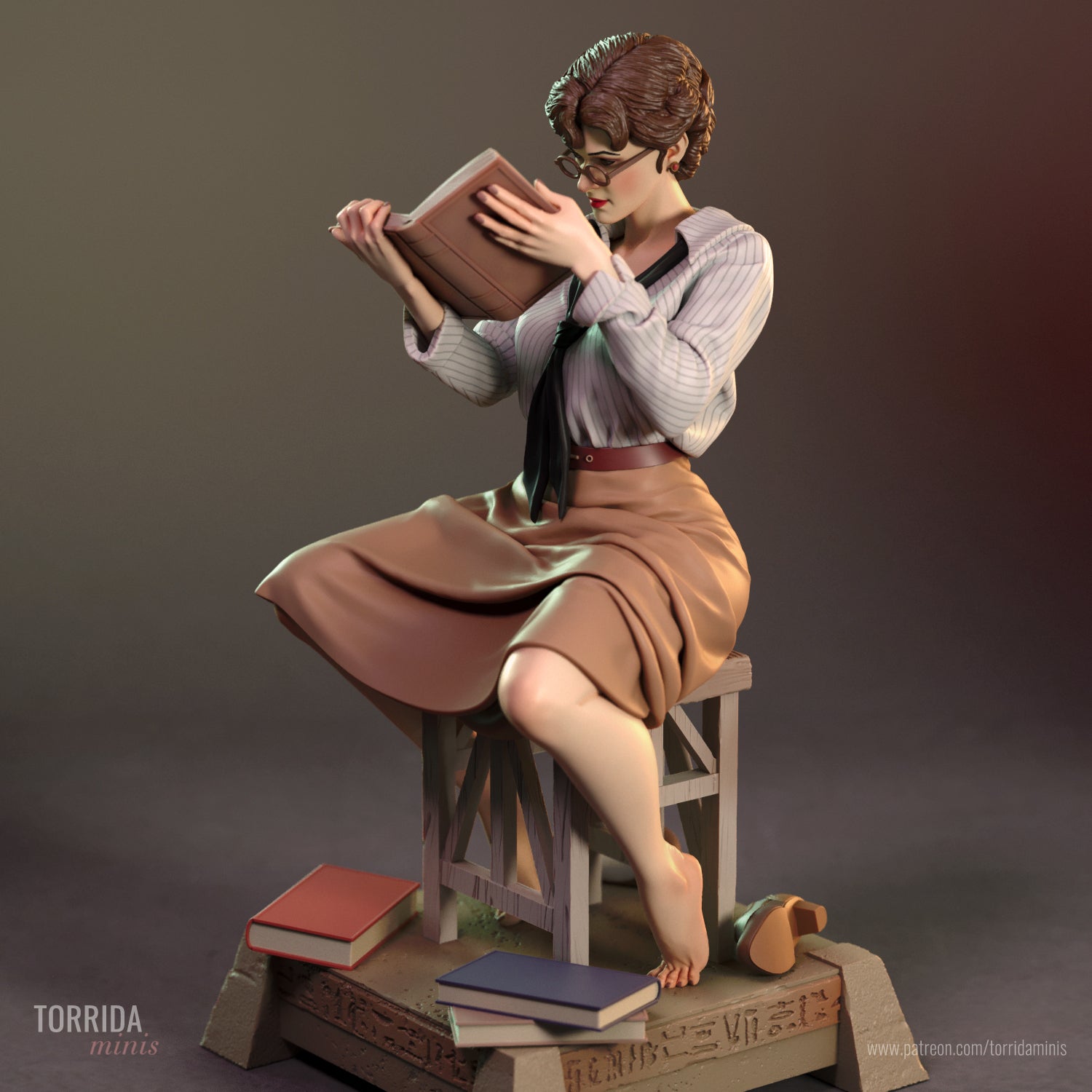 Evelyn O'Connell - Torrida Minis - Dark Forge Arts