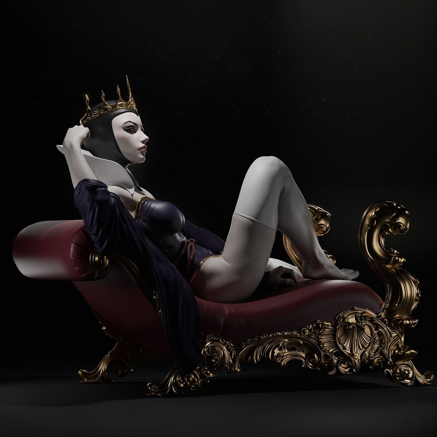 Evil Queen - CA 3D Studios - Dark Forge Arts