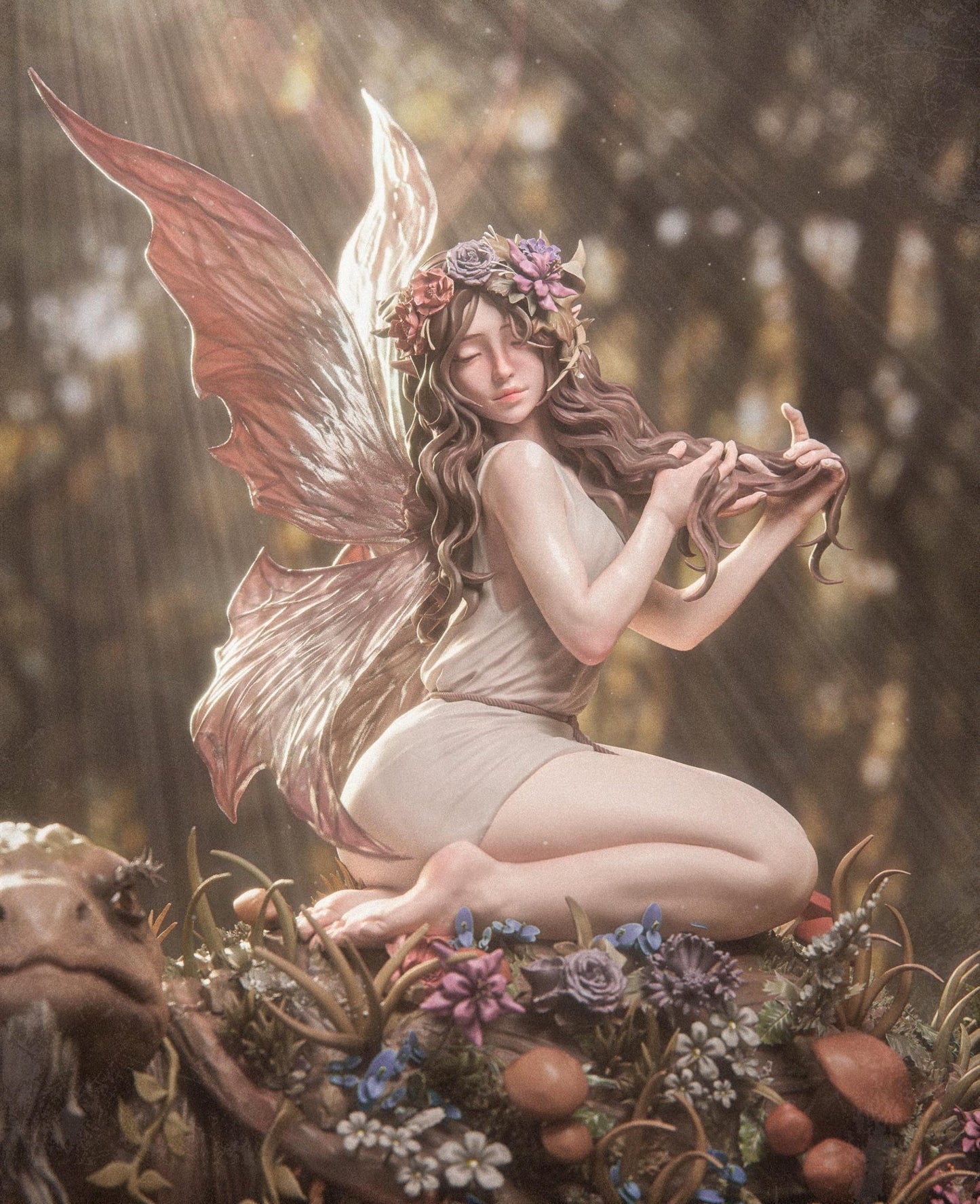 Fairy Blossom - CA 3D Studios - Dark Forge Arts
