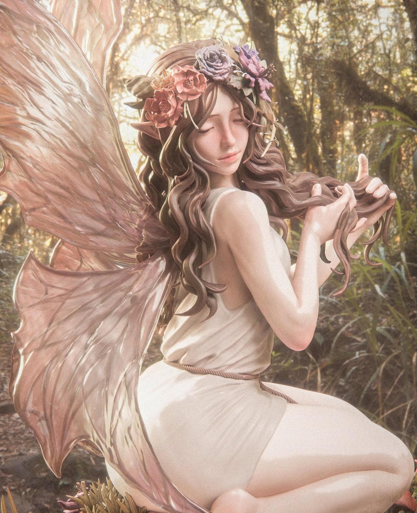Fairy Blossom - CA 3D Studios - Dark Forge Arts