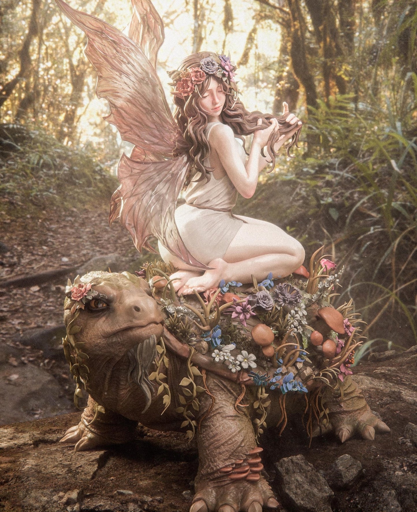 Fairy Blossom - CA 3D Studios - Dark Forge Arts