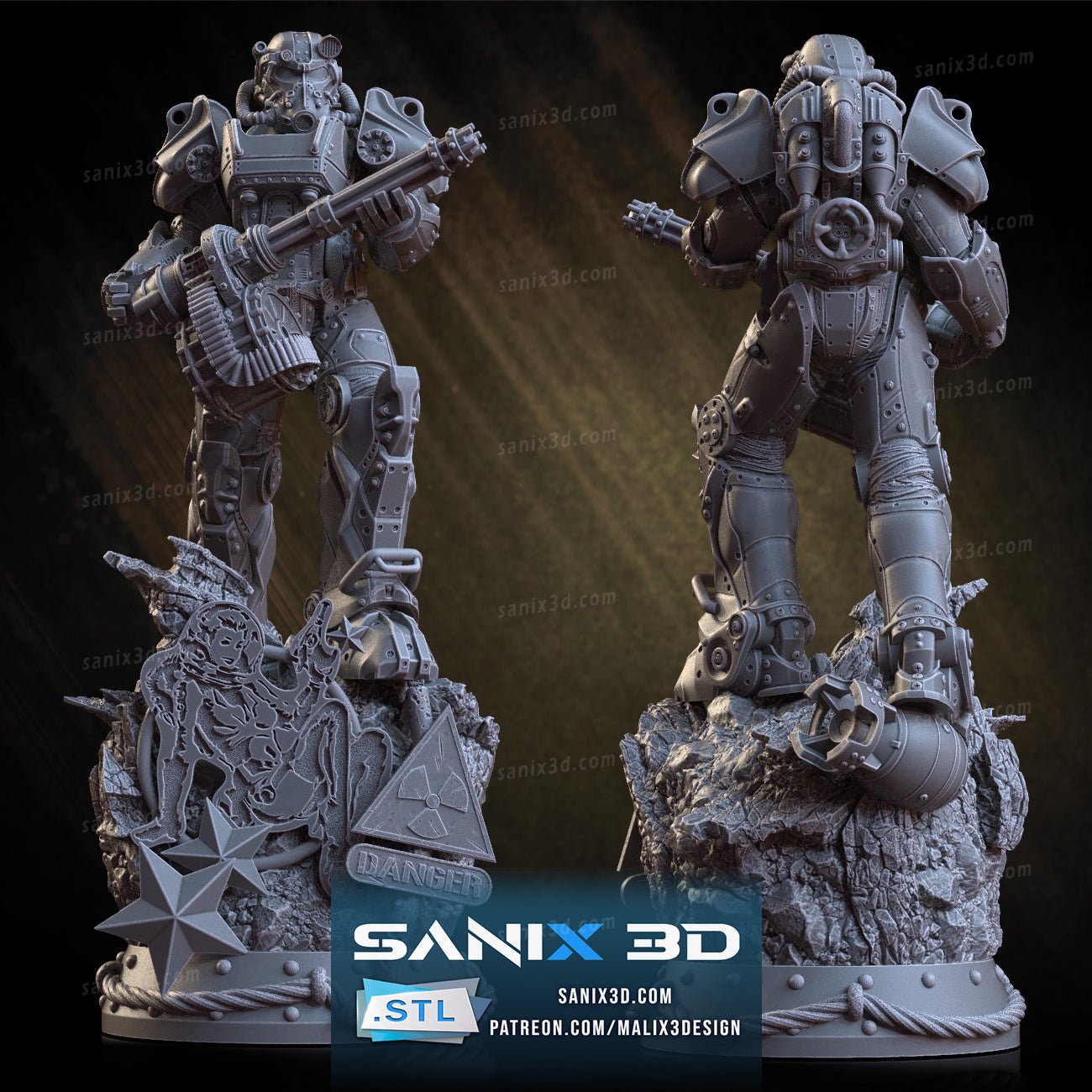 Fallout - Sanix3D - Dark Forge Arts