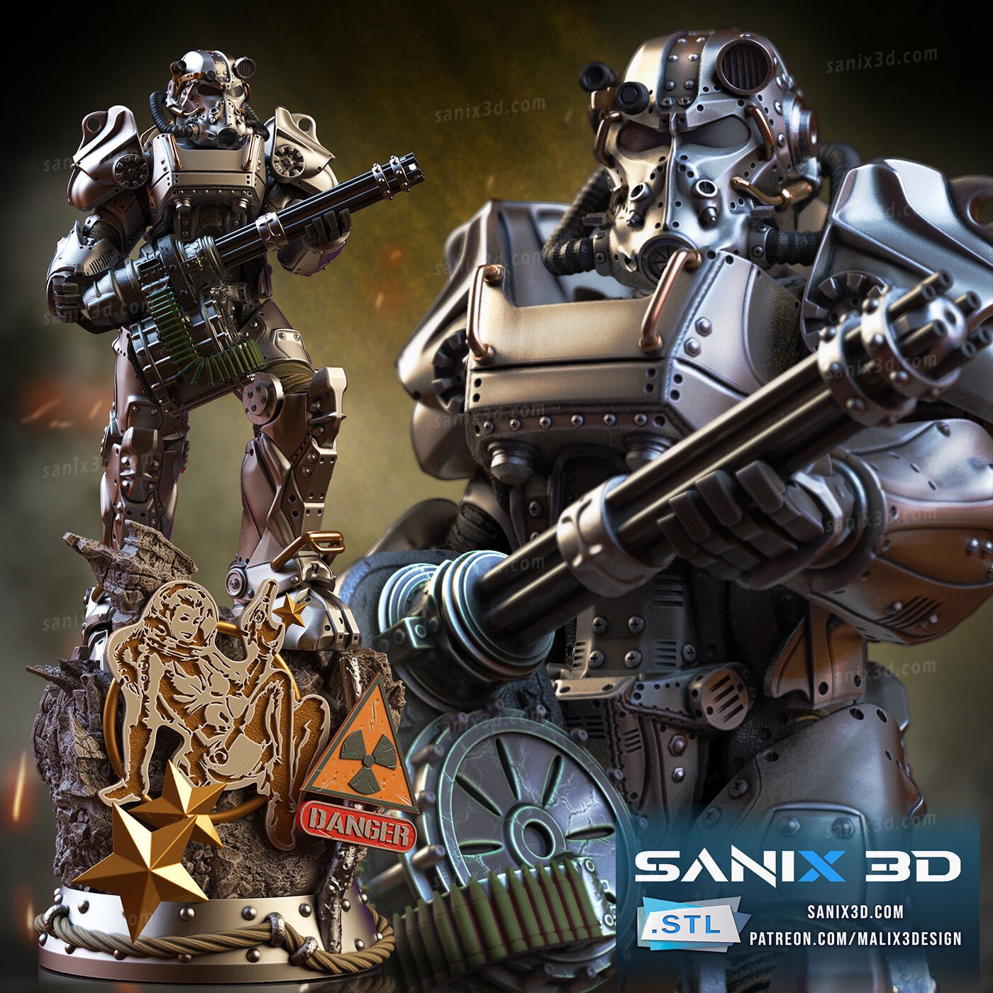 Fallout - Sanix3D - Dark Forge Arts