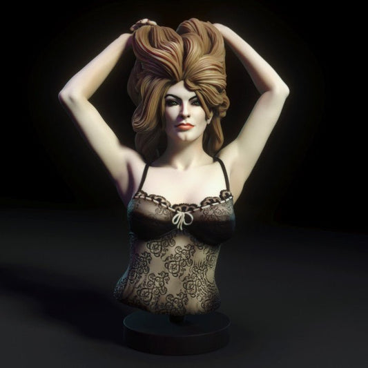 Female Bust 1 - Torrida Minis - Dark Forge Arts