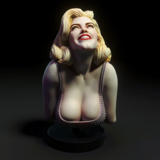 Female Bust 2 - Torrida Minis - Dark Forge Arts