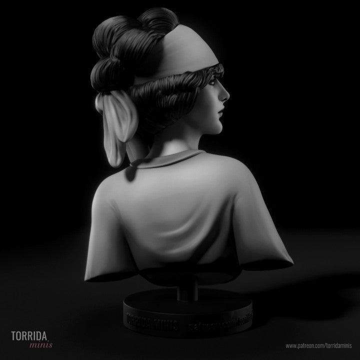 Female Bust 3 - Torrida Minis - Dark Forge Arts