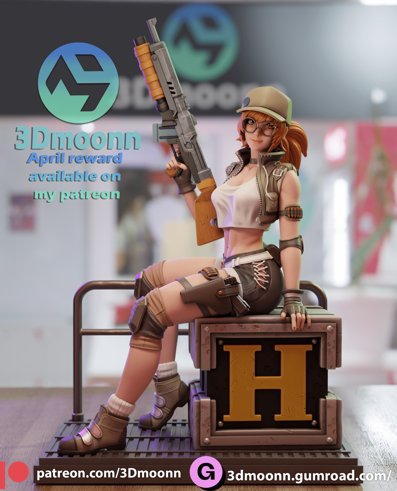 Fio Metal Slug - 3DMoonn - Dark Forge Arts