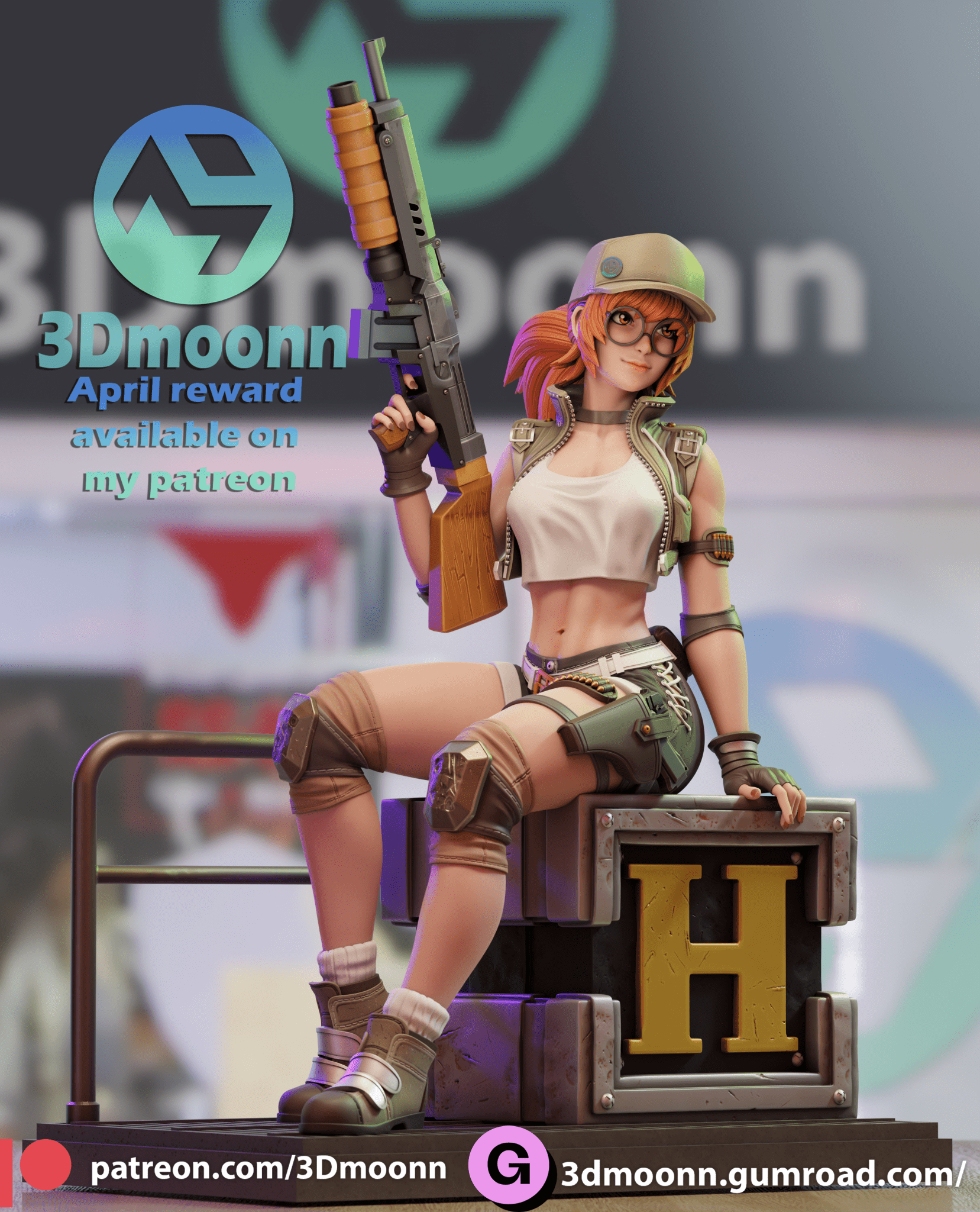 Fio Metal Slug - 3DMoonn - Dark Forge Arts