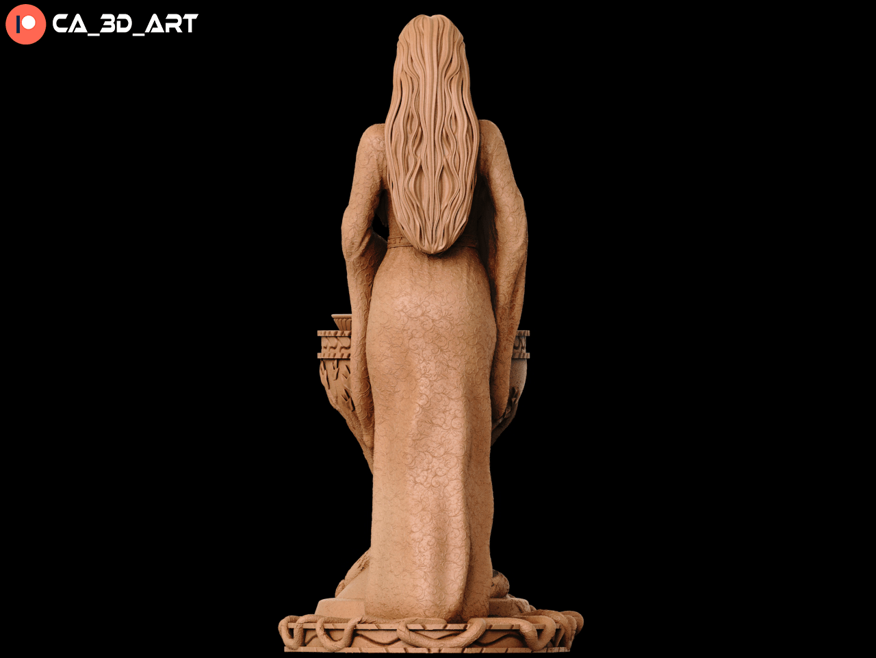 Galadriel v1 - CA 3D Studios - Dark Forge Arts