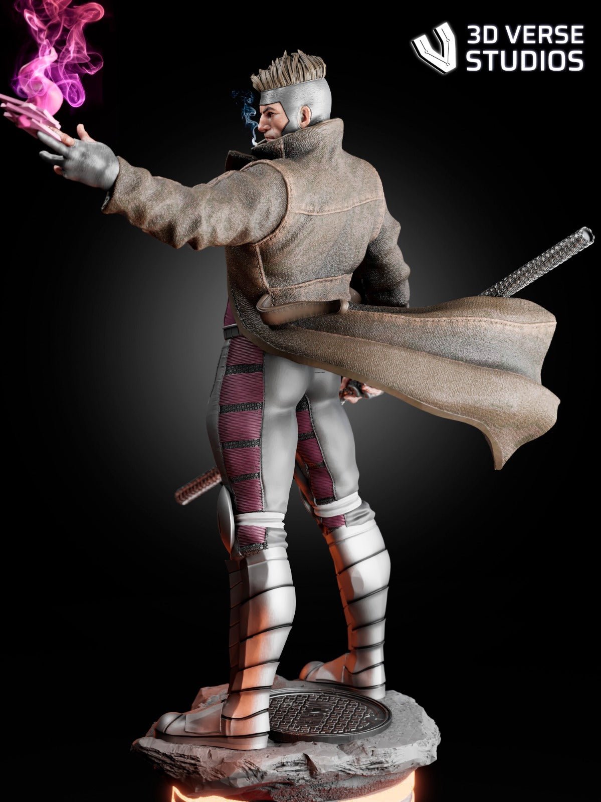 Gambit - CA 3D Studios - Dark Forge Arts