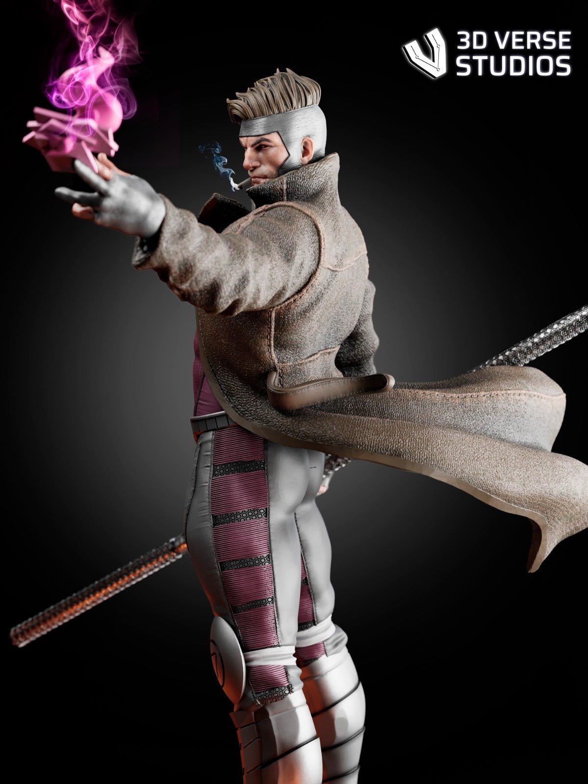 Gambit - CA 3D Studios - Dark Forge Arts